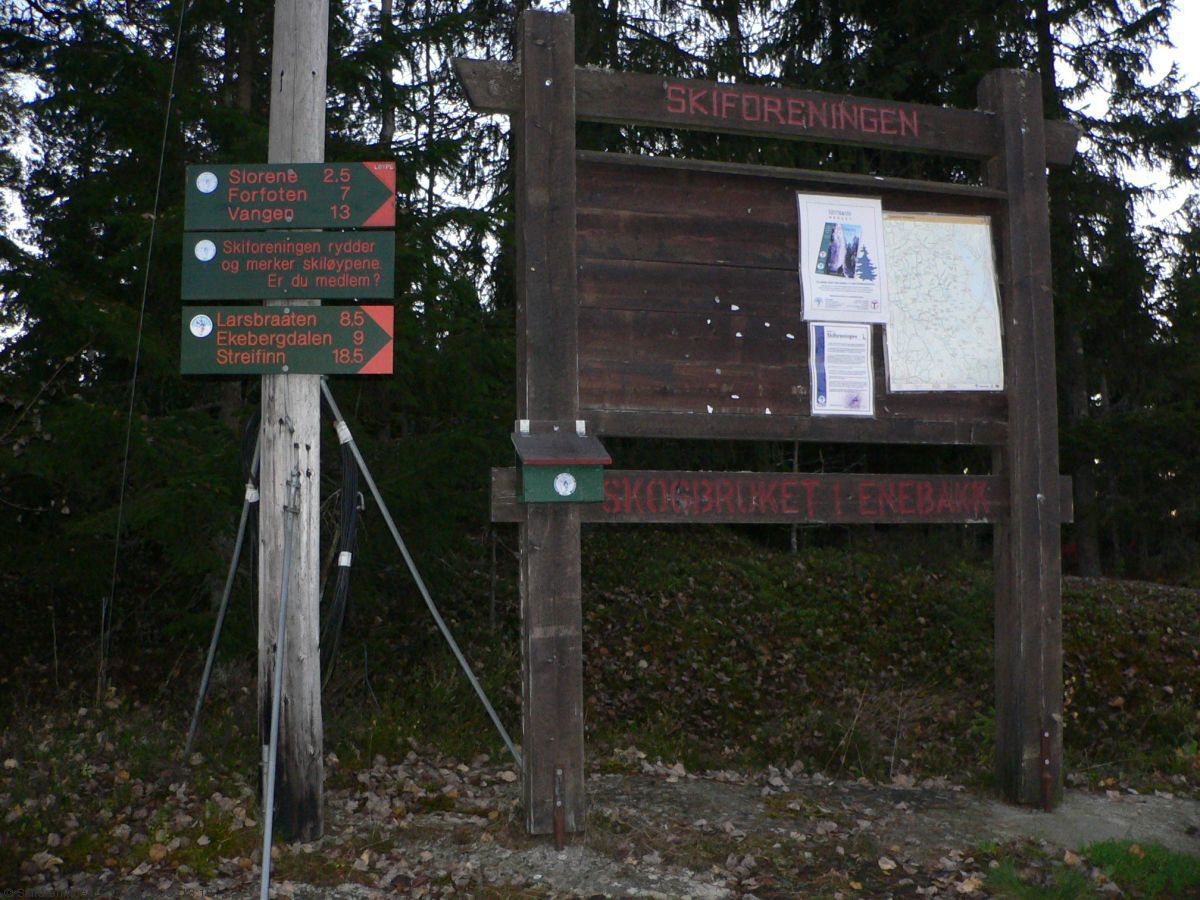 Stemplingskassen ved Driv idrettsplass i Ytre Enebakk