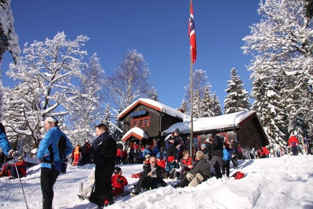 Stikkvannshytta en fin vinterdag