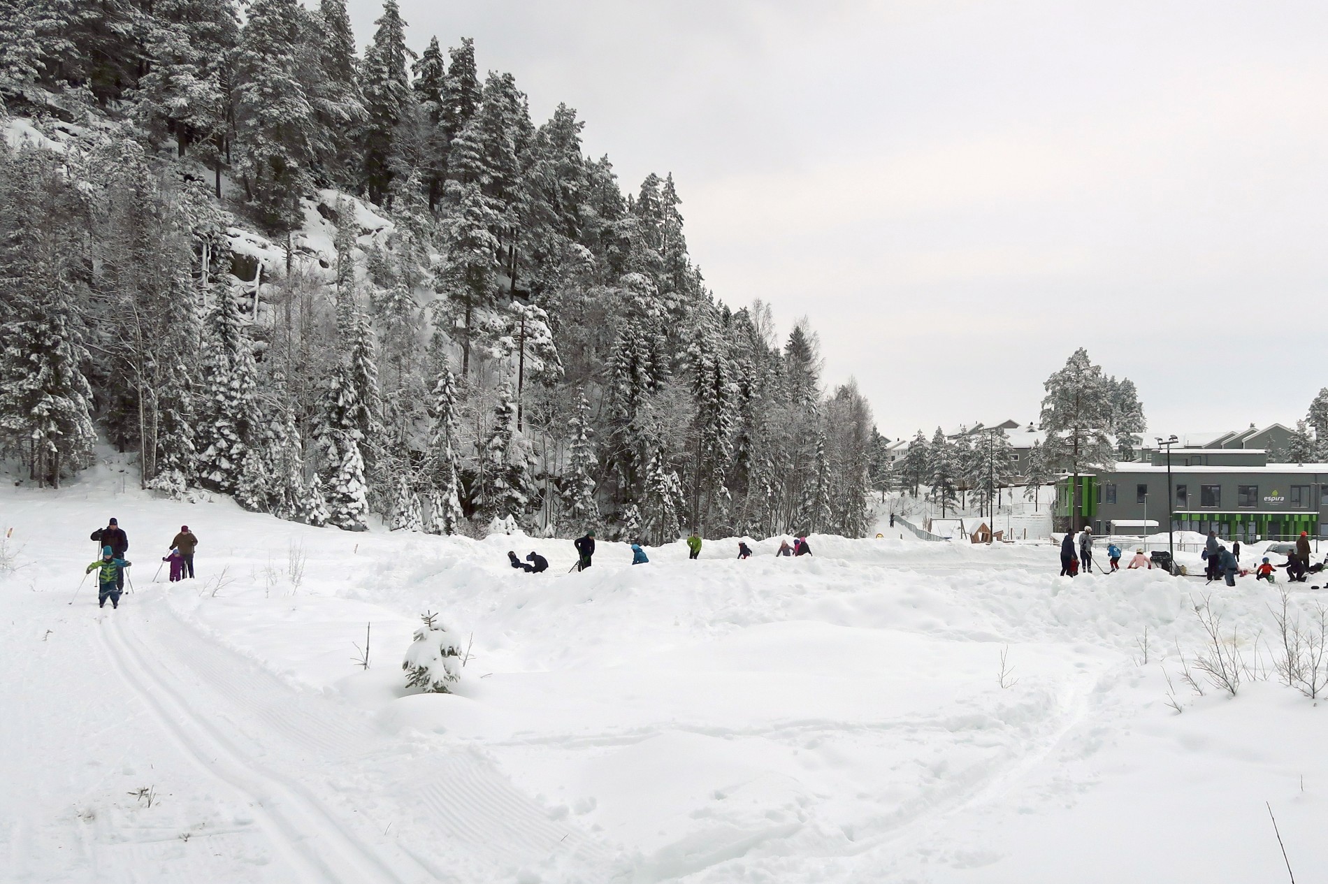 Stor aktivitet på Smestad