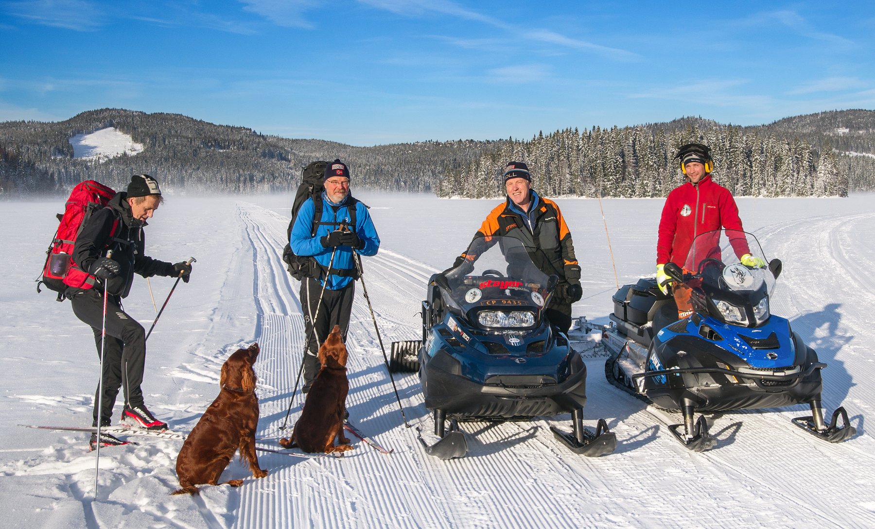 Stor stemning i Nordmarka