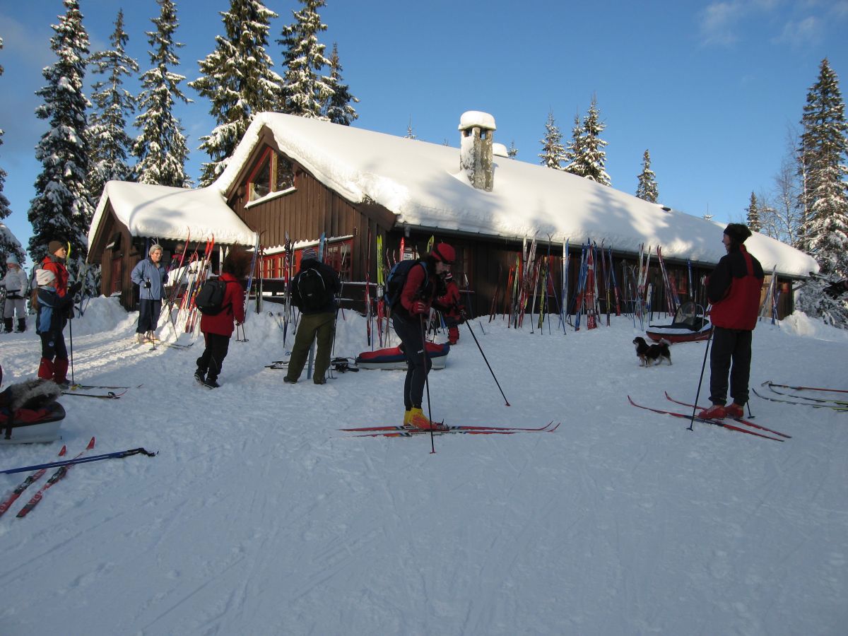 Stor utfart til Lushaughytta