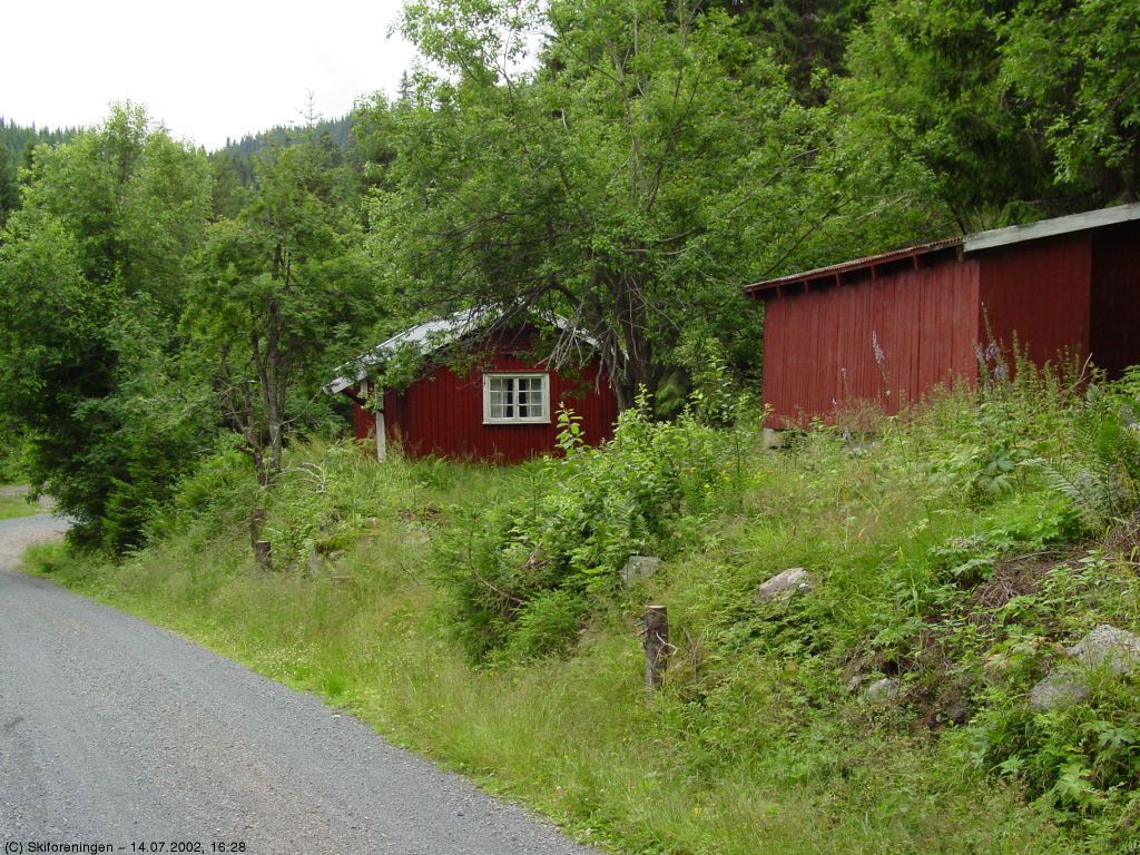 Storebekkhytta innerst i Sørkedalen