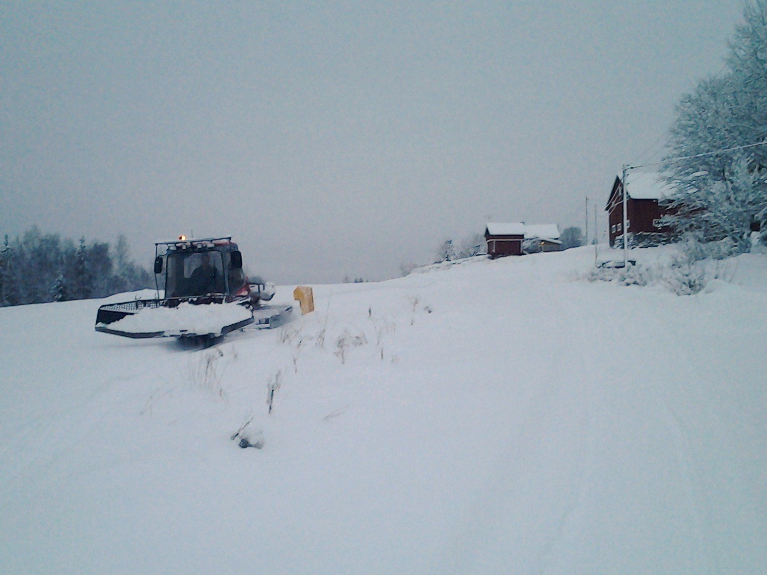 Stormaskin ved Storbråten