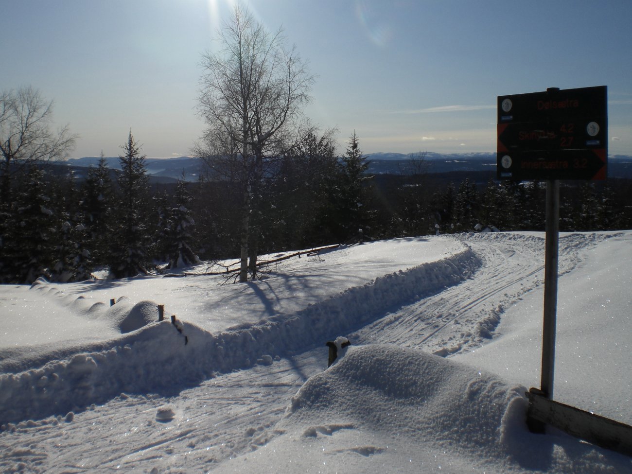 Storslagen utsikt fra Dølsætra