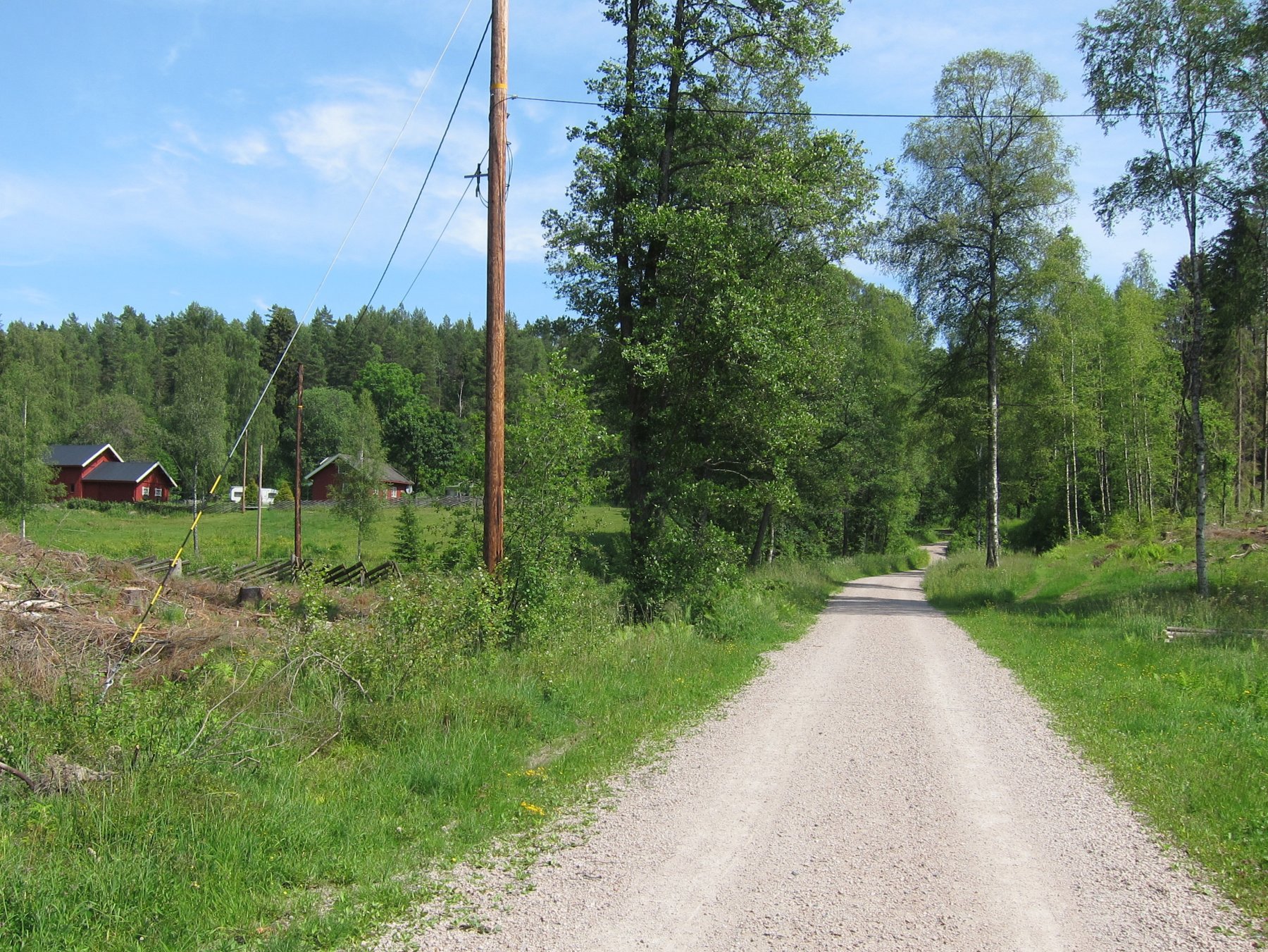 Strake veien over Øgårdssletta