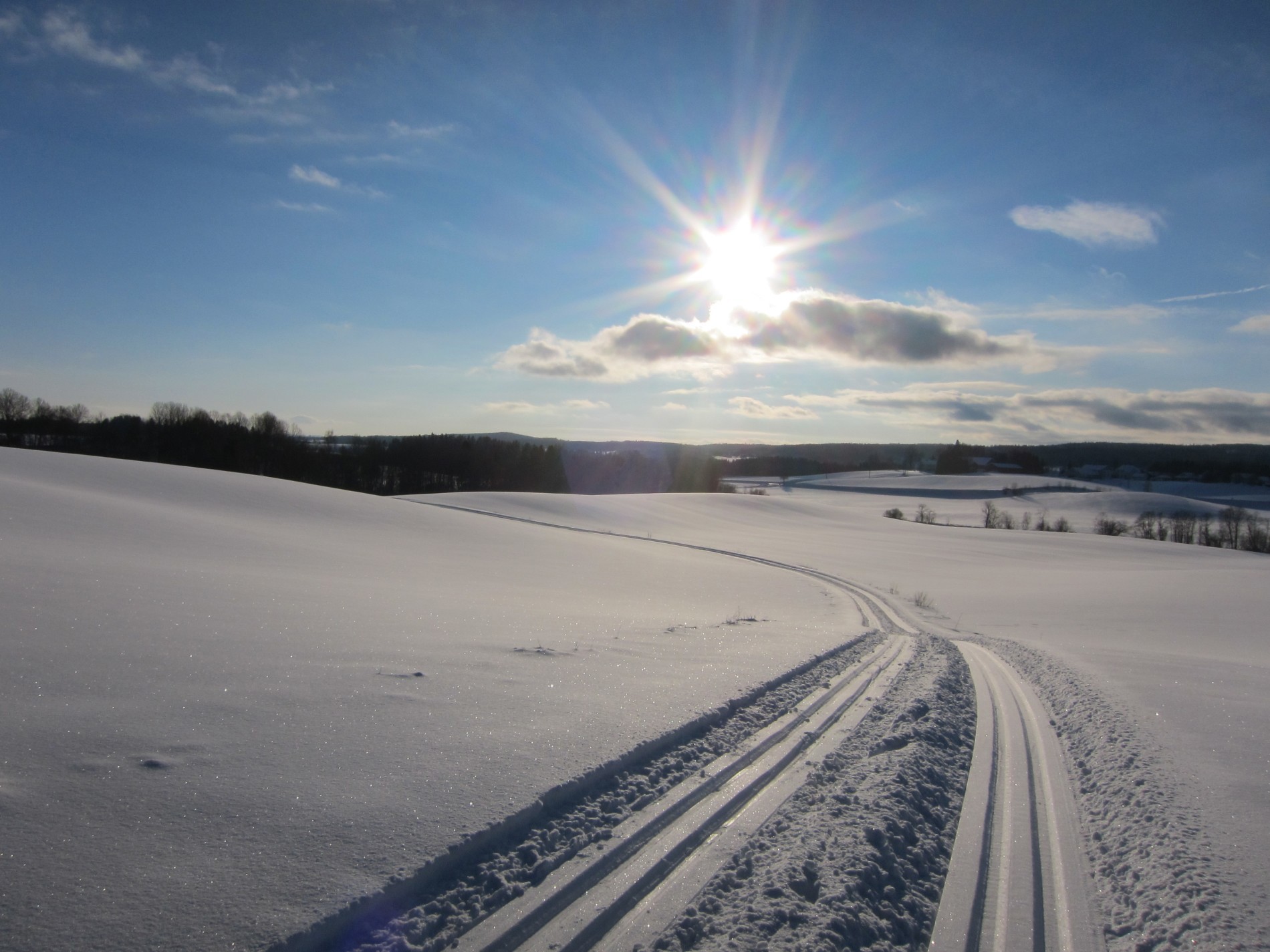 Strålende vær og flotte spor fra Ihle