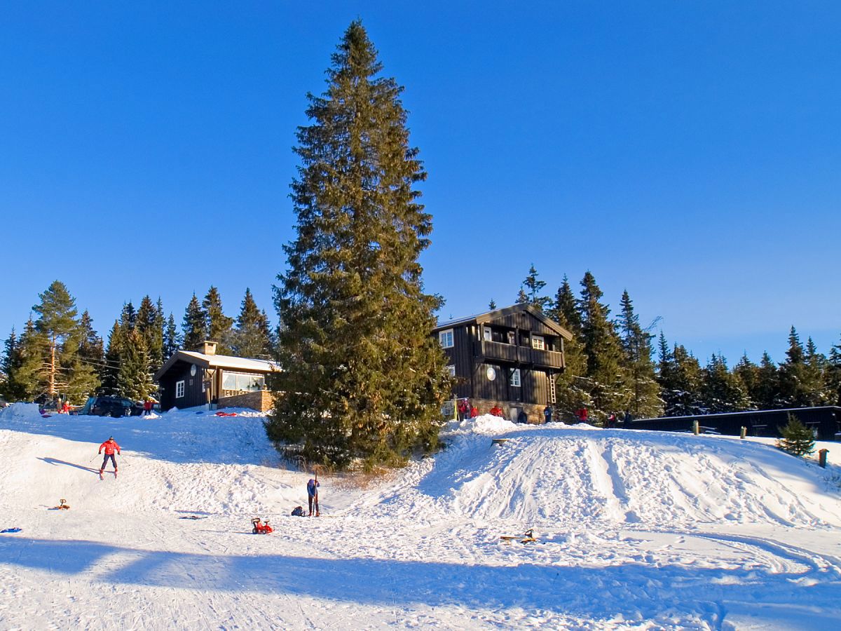 Strålende vær på Løvlia