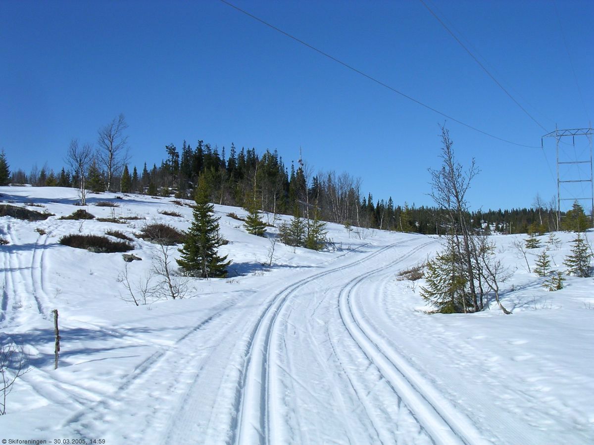 Strålende vårdag i løypen mot Gjøvik