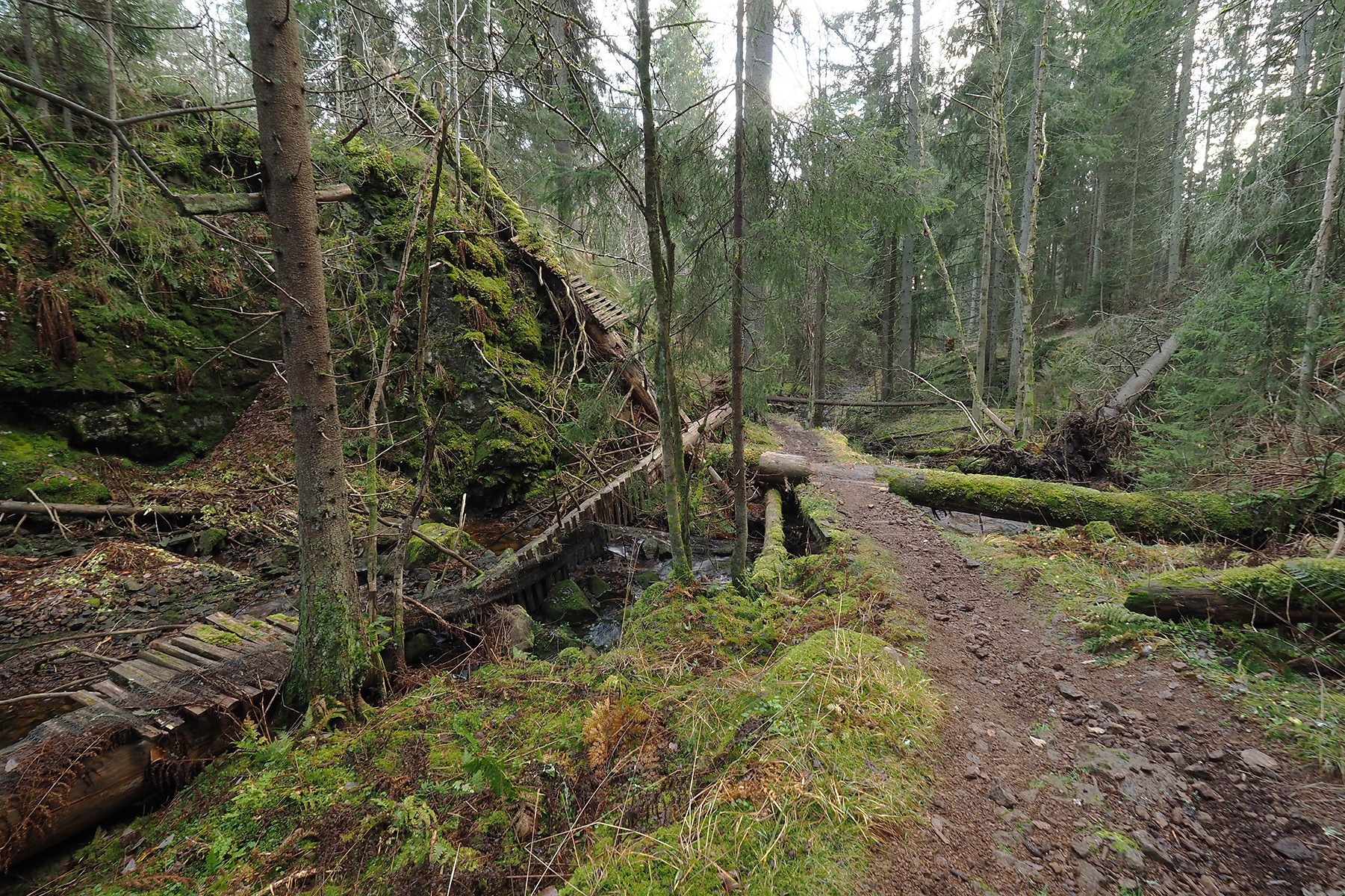 Styggedalen: «himmelstigen» og enda en klopp