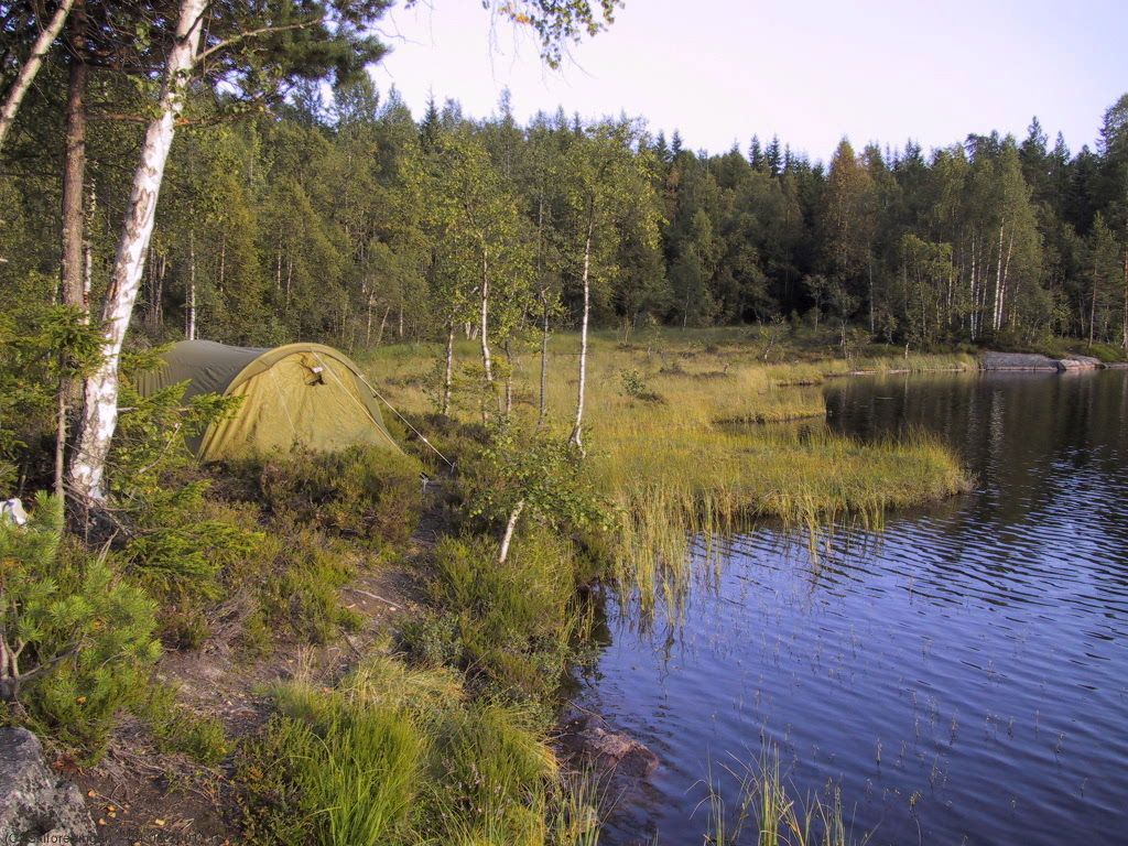 Teltplass ved Holmetjern