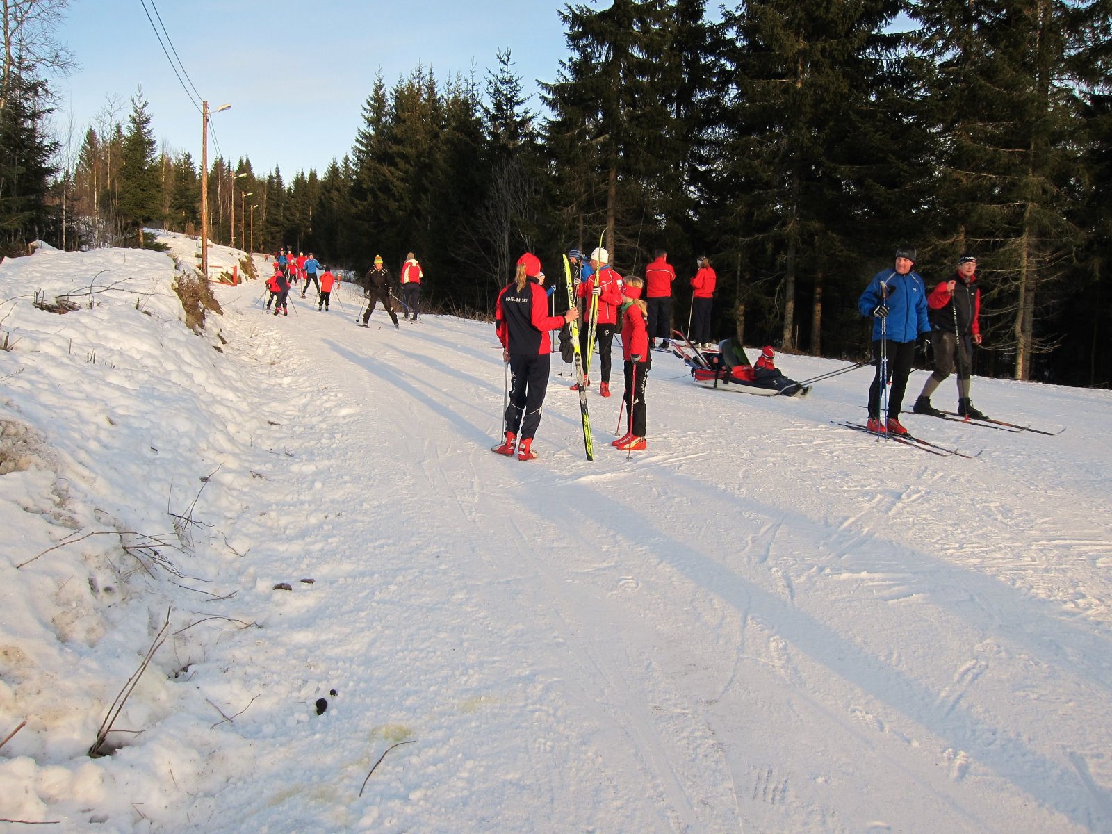Tett i Djupdalsløypa