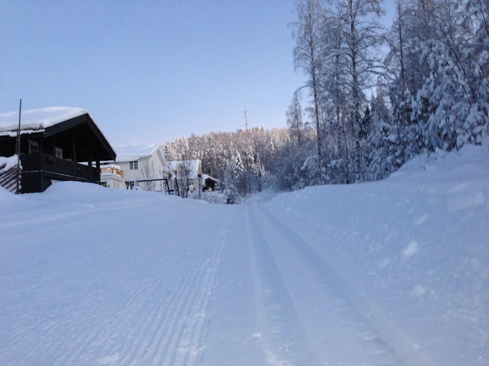 Tett på bebyggelsen