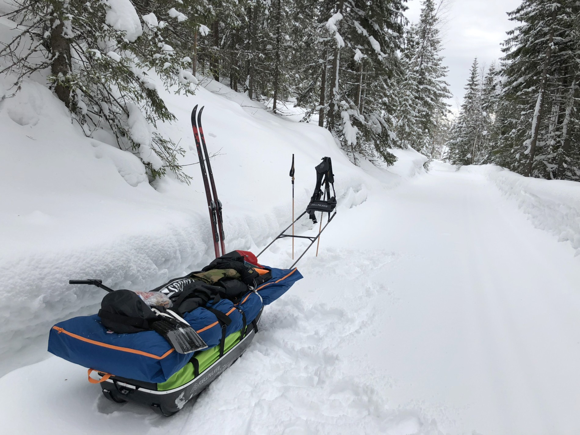 Tid for en rast - midt i løypa
