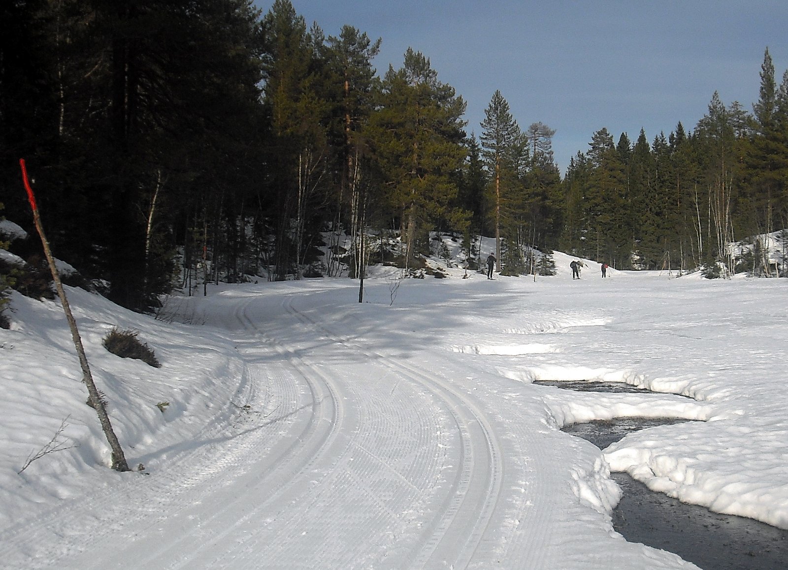 Tidlig vår, men fine forhold i Romeriksåsene