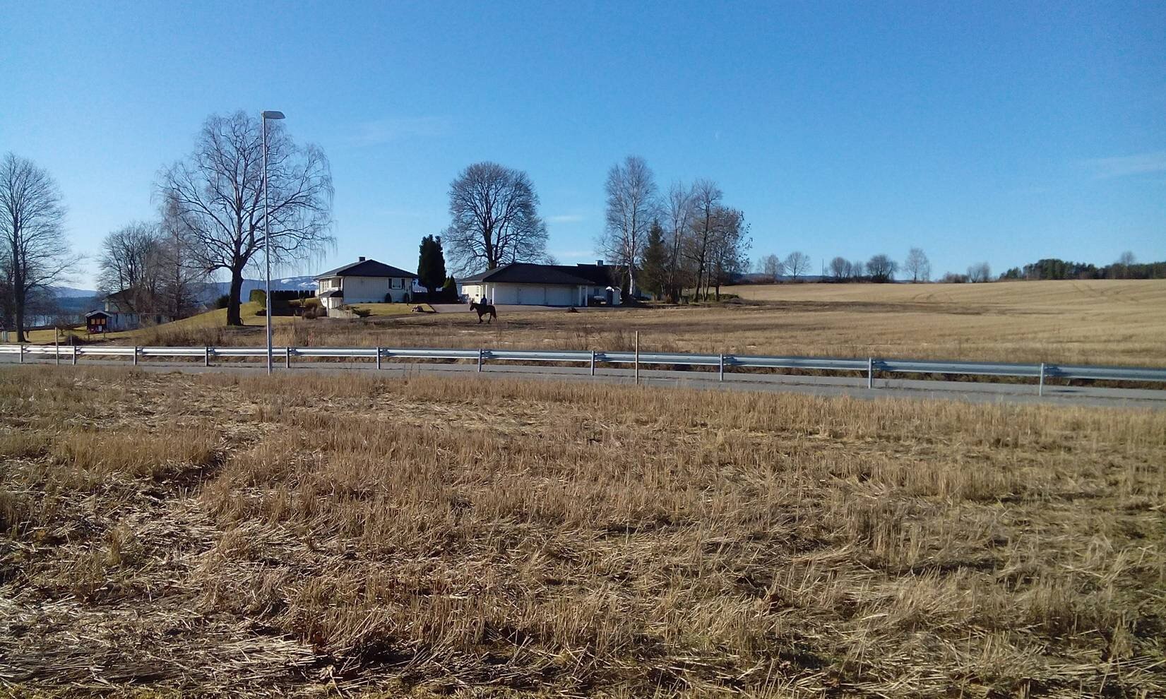 Tidlig vår, noen sykler og noen rir