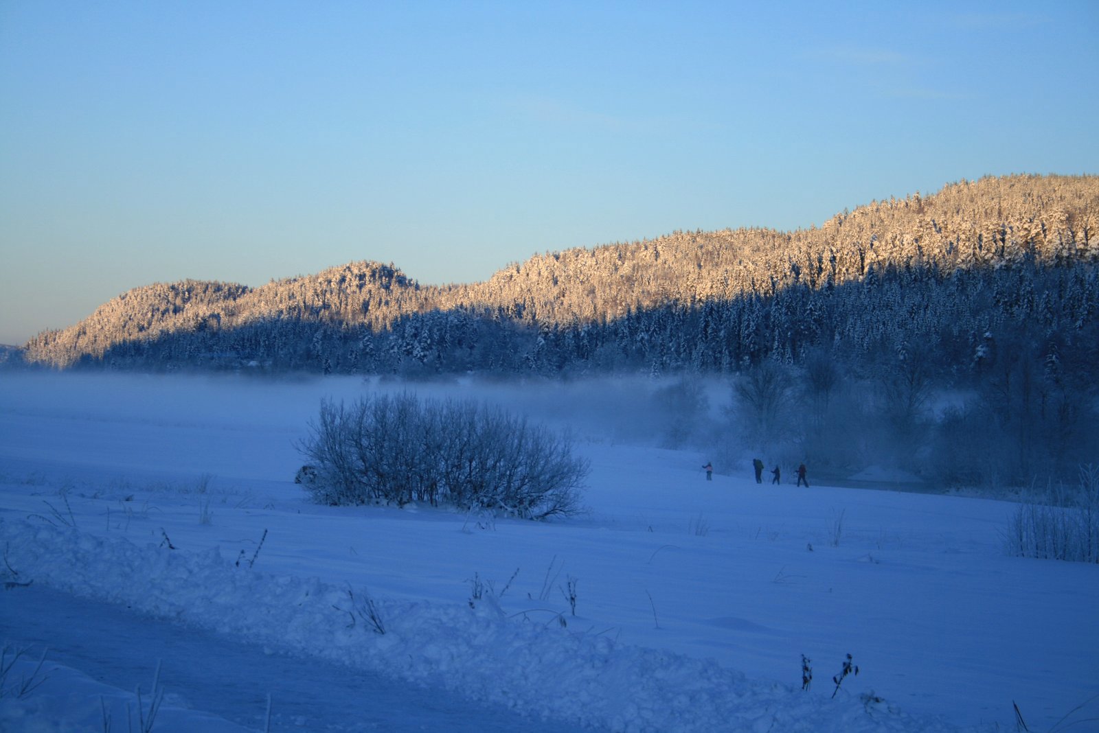 Tidlig vinter, men løypene er klare
