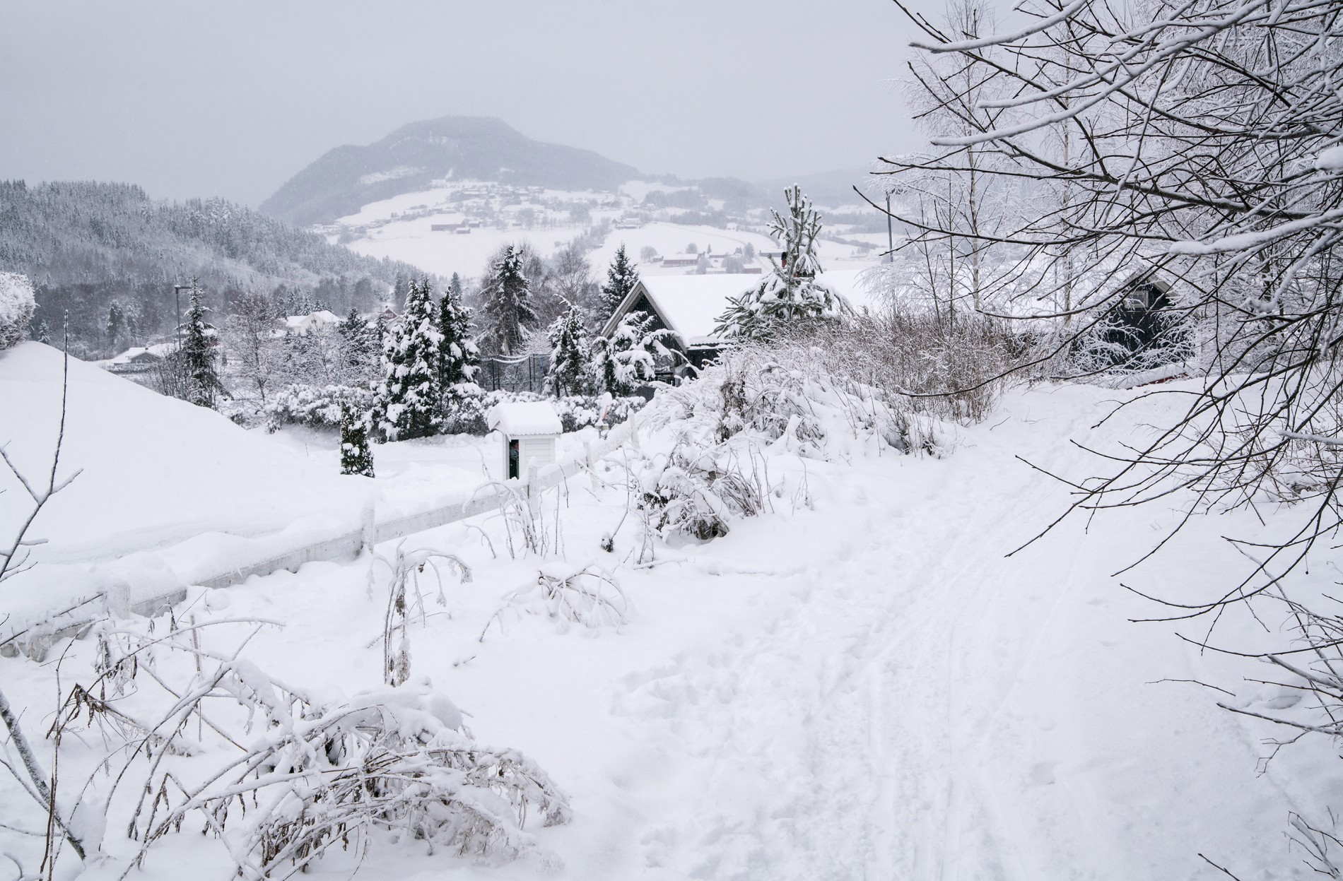 Tilførselsløype ved Markafeltet