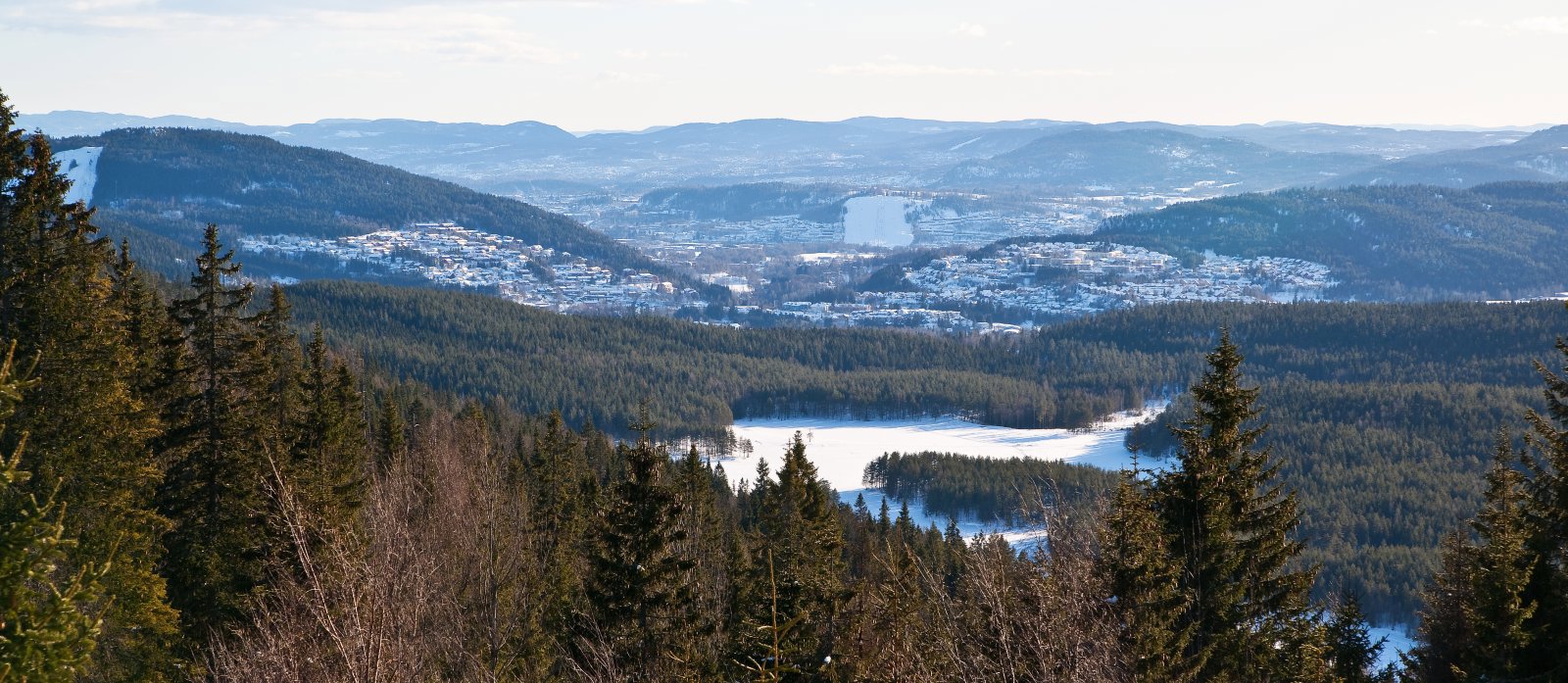 Tjæregrashøgda bød på panoramautsikt i dag
