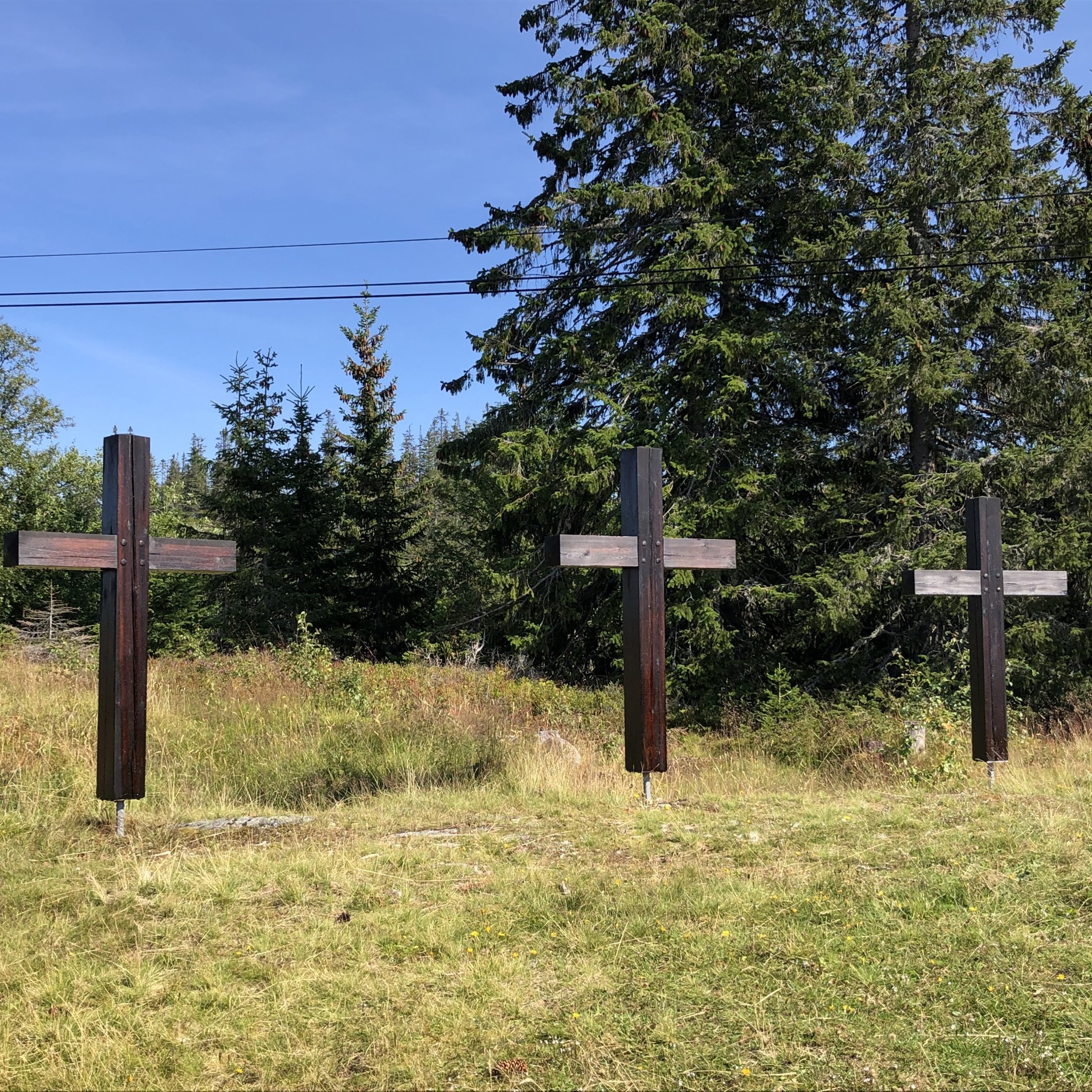 Tre kors ved Høgkorsplassen