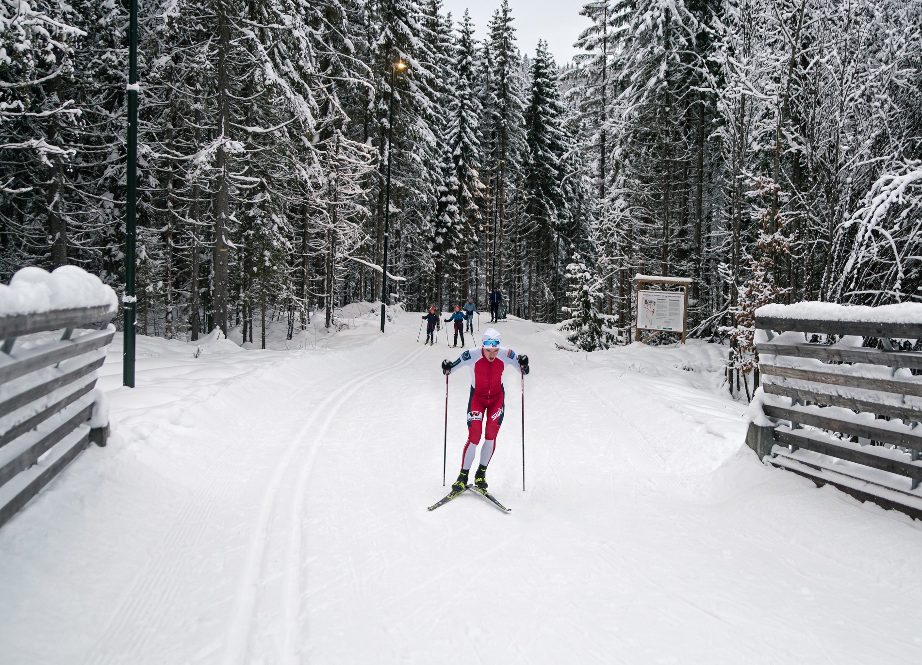 Treningsrunden på Vestmarksetra