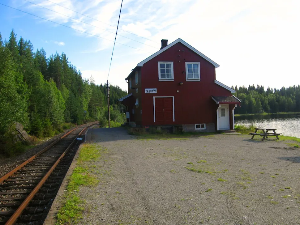 Trevatn stasjon på Valdresbanen