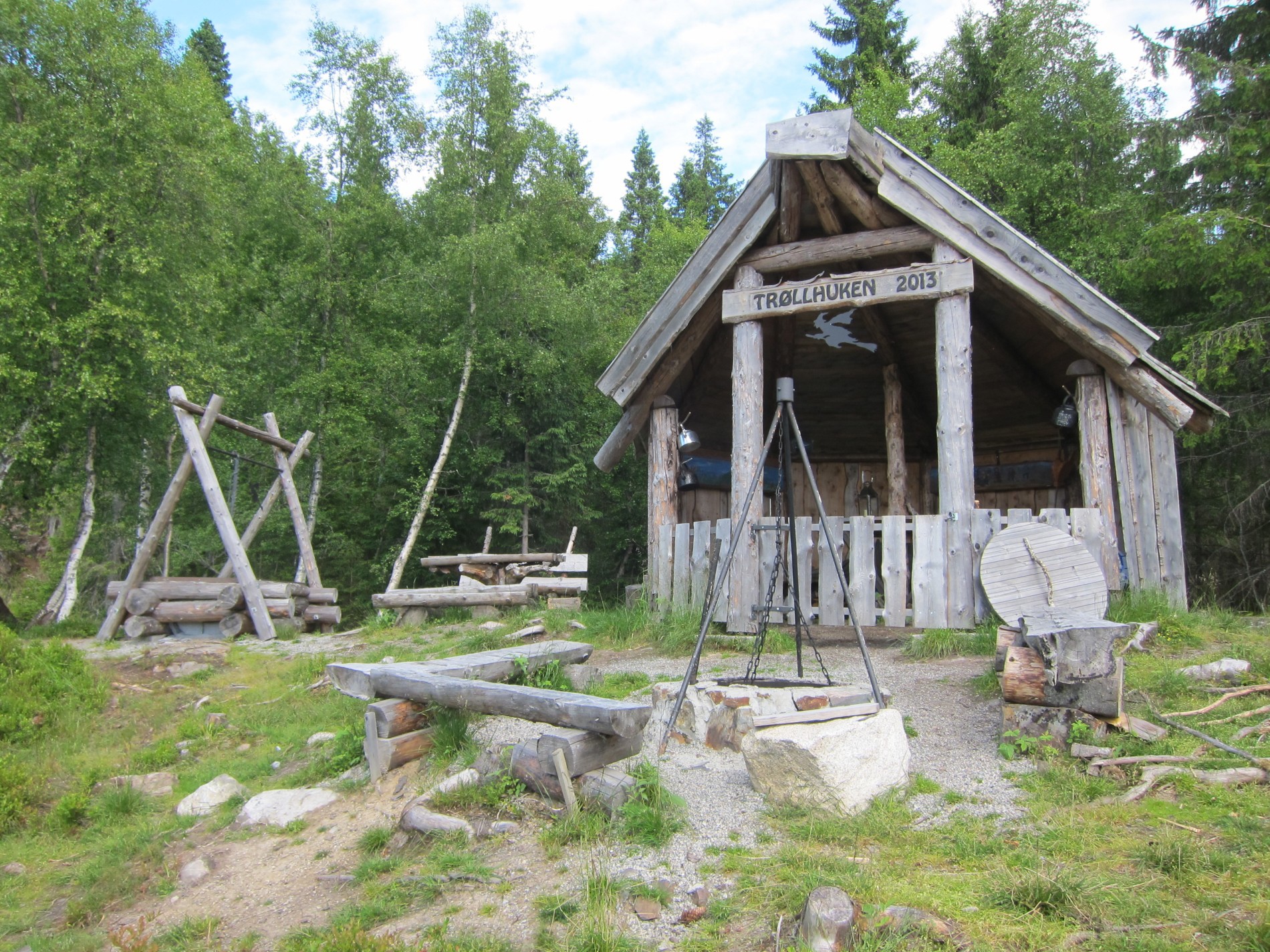 Trøllhuken ved Trøllkjerka