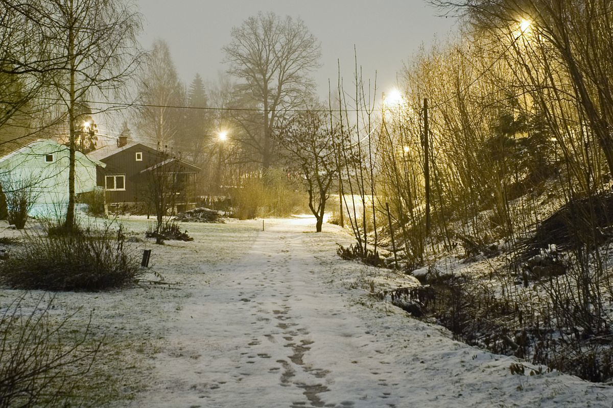 Tynt snelag ved Vakås