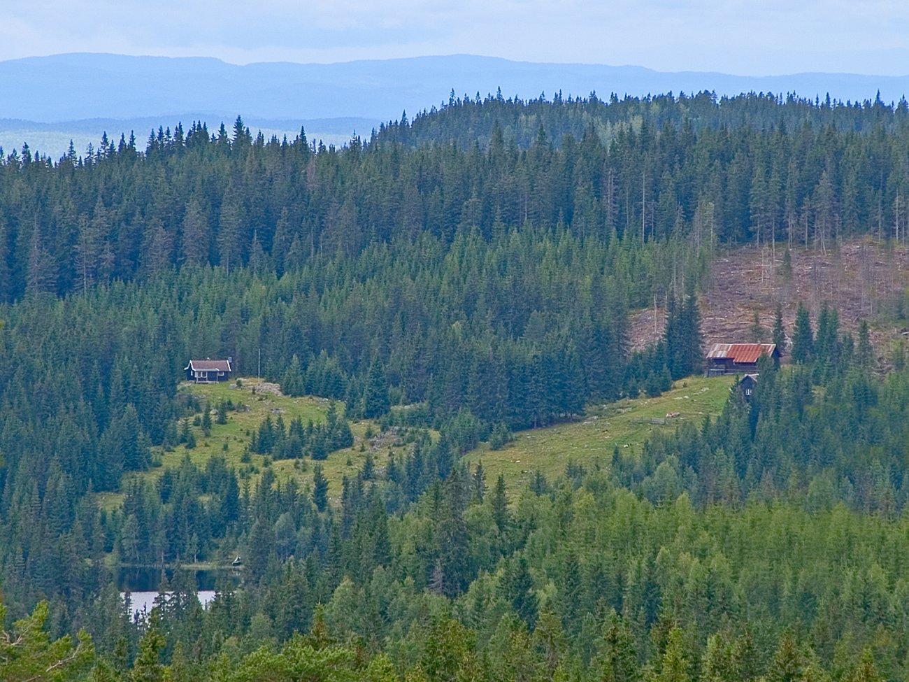 Uglesetra sett fra Spålsberget