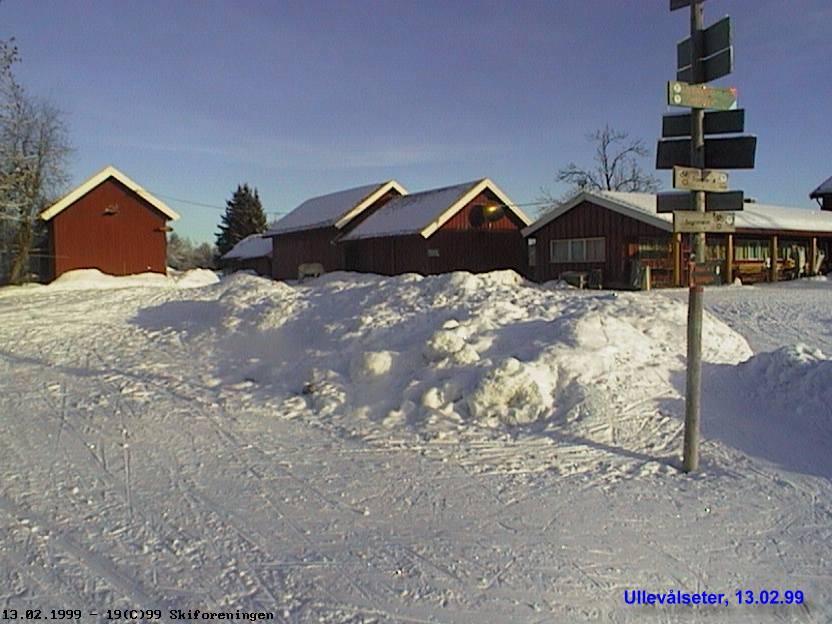Ullevålseter i påskestemning