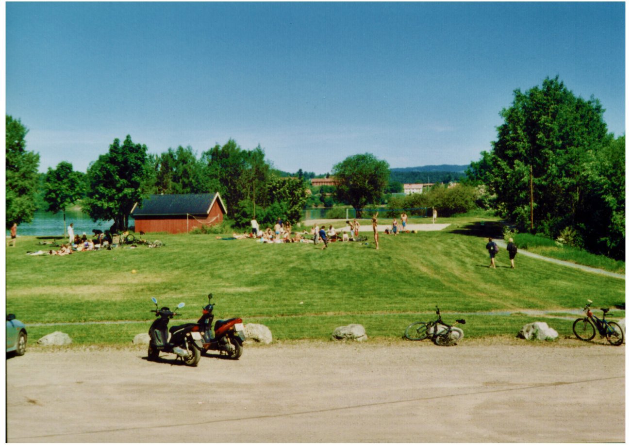 Ulsnestangen badestrand.
