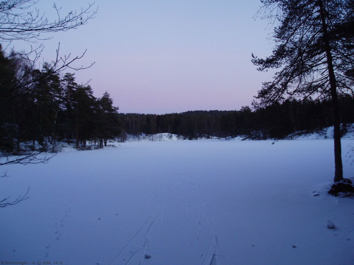 Ulsrudvannet sett sørfra