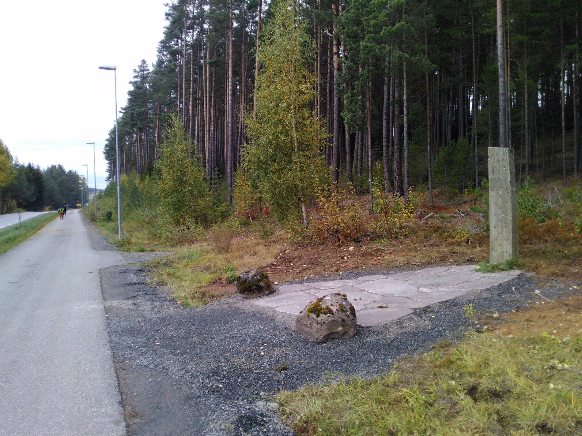 Ulvestøtta på Svensrud er flyttet over veien