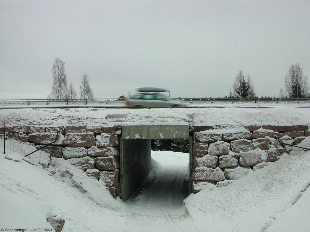 Undergang under riksvei 23