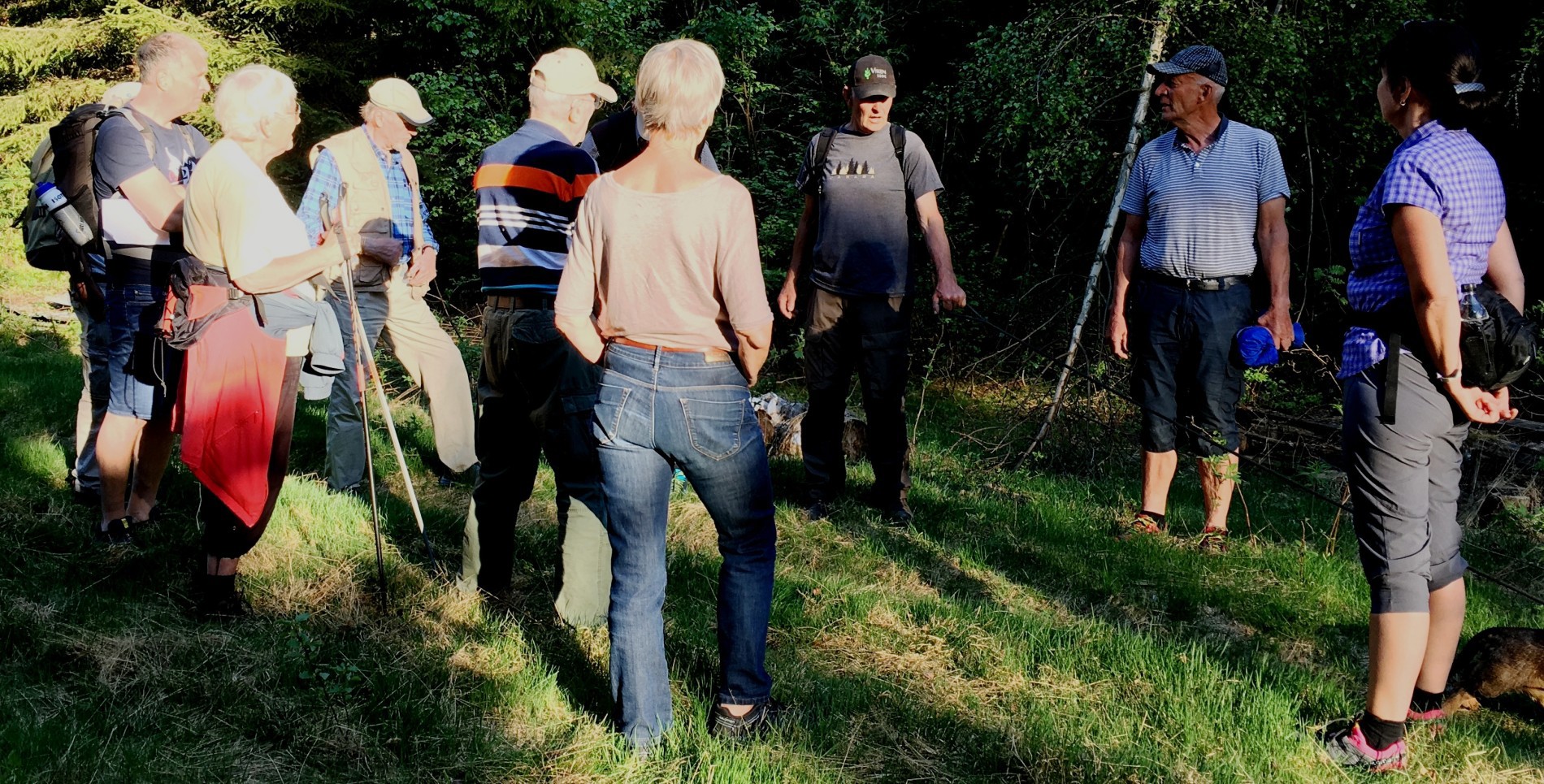 Underveis til Skarudhytta