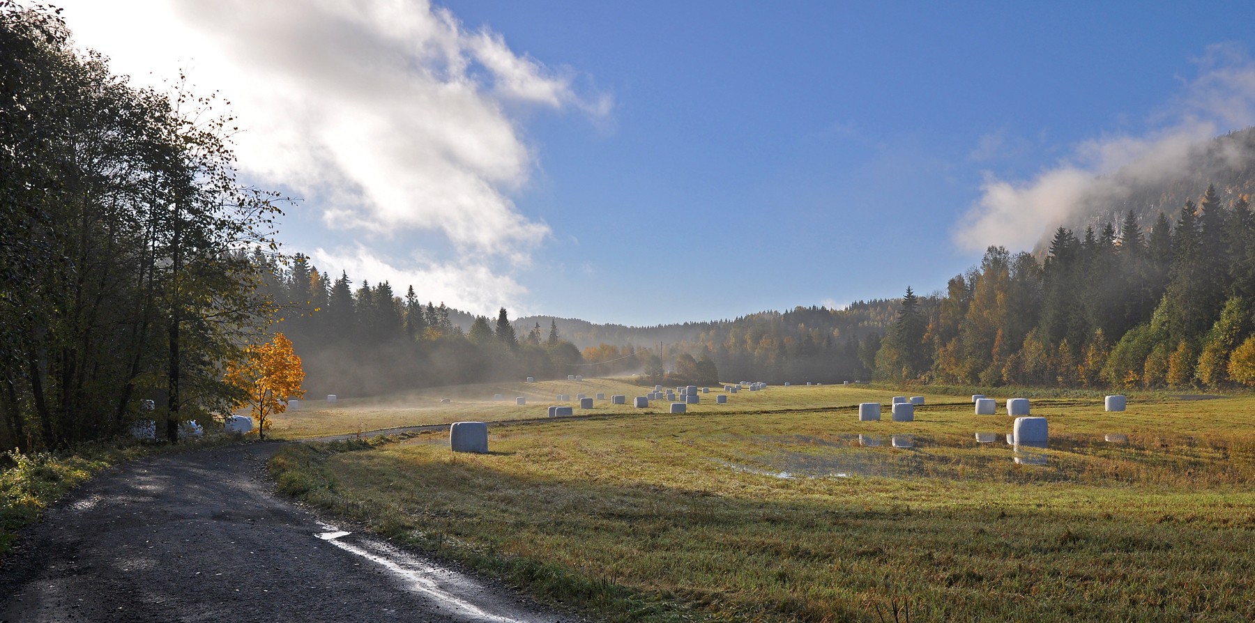 Ursdalen: god avling i 2010, men høstflom