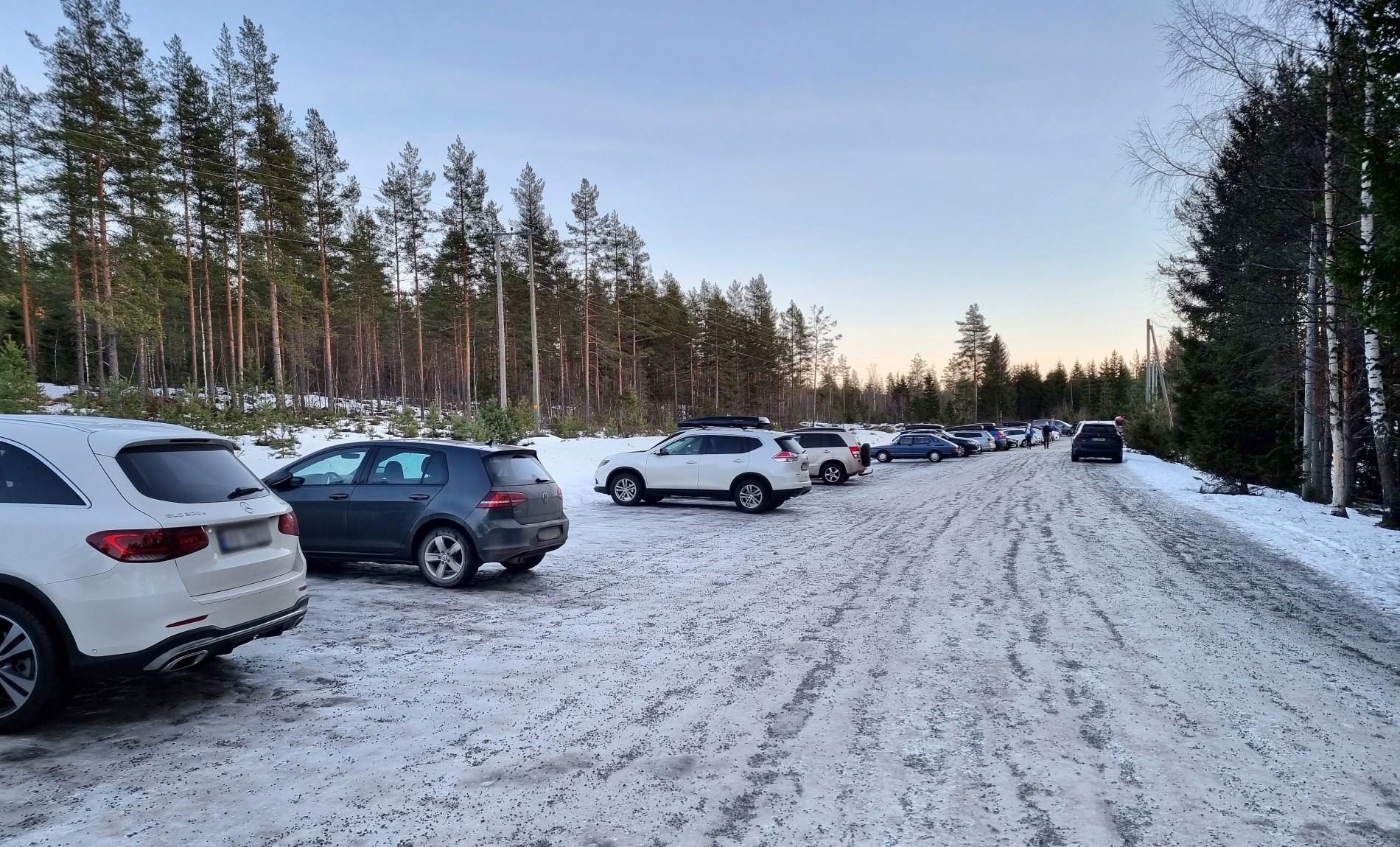 Utfartsparkeringen tømmes for biler