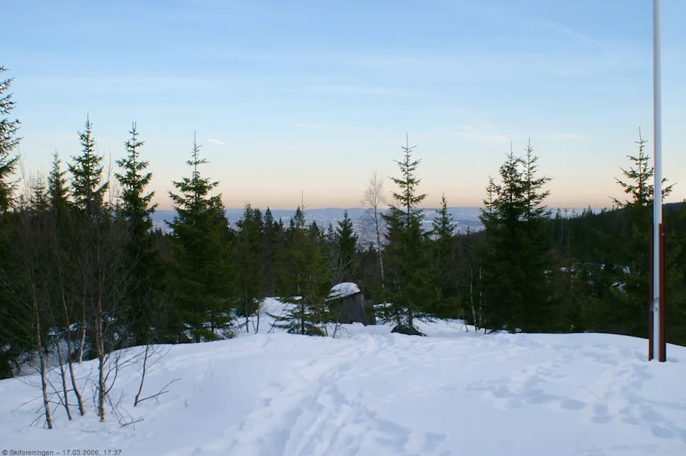 Utsikt fra Hansehytta