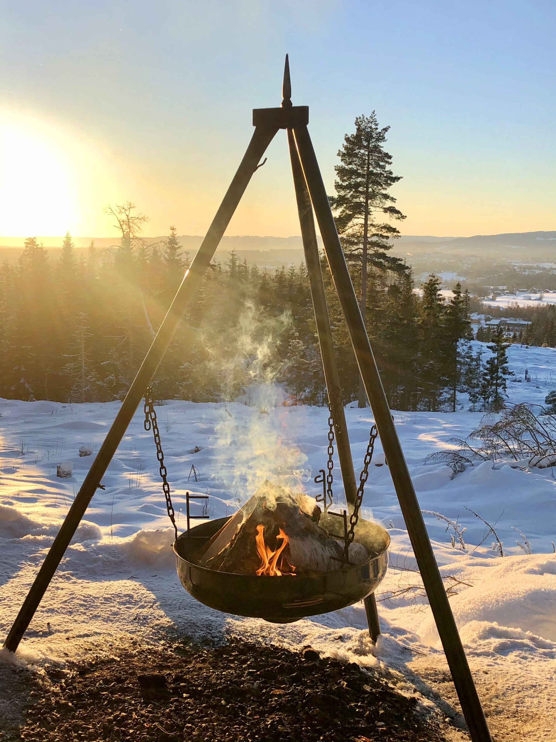 Utsikt fra Strandåsen