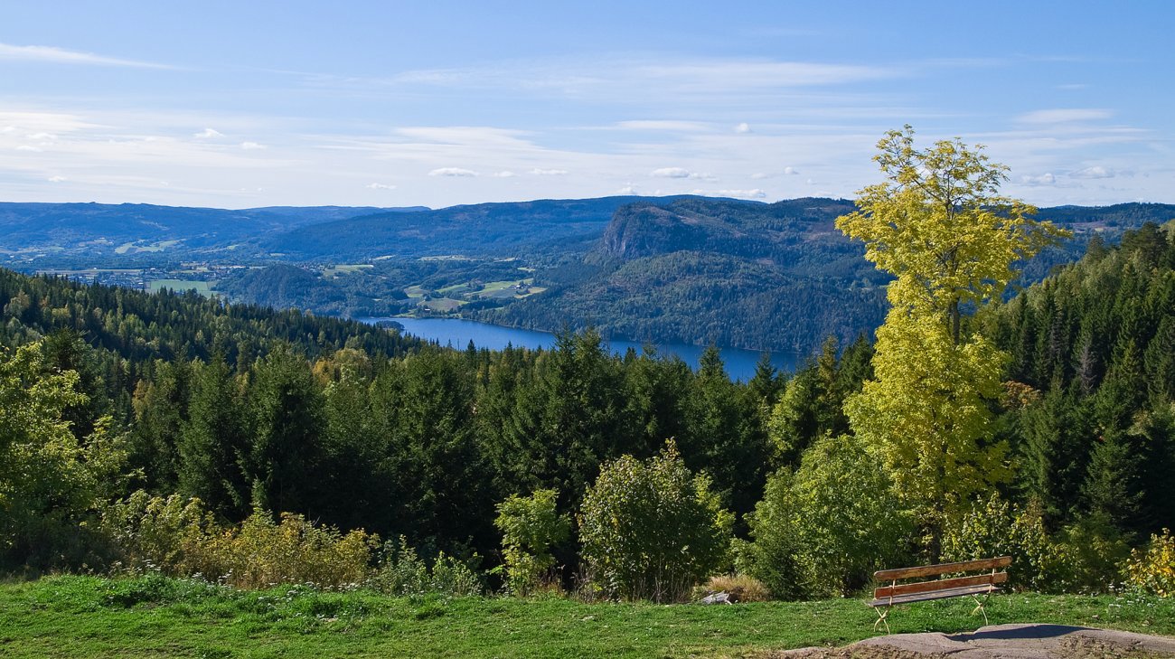 Utsikt fra verandaen