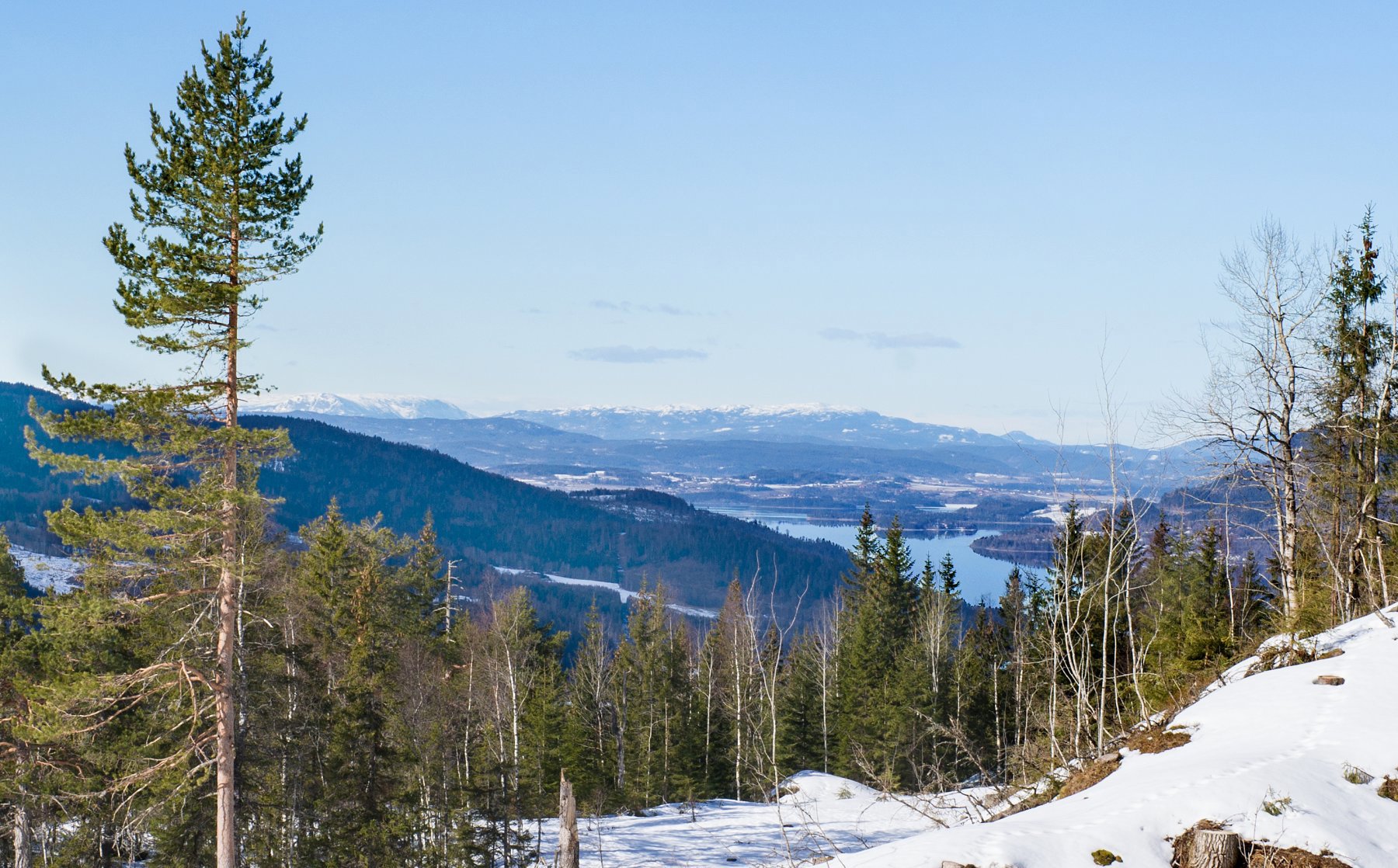 Utsikt fra Vestergyllen