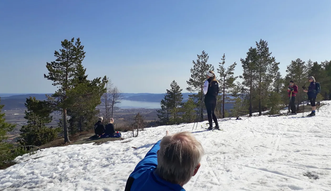 Utsikt mot Drammensfjorden fra Storsteinsfjell Utsikt mot Drammensfjorden fra Storsteinsfjell