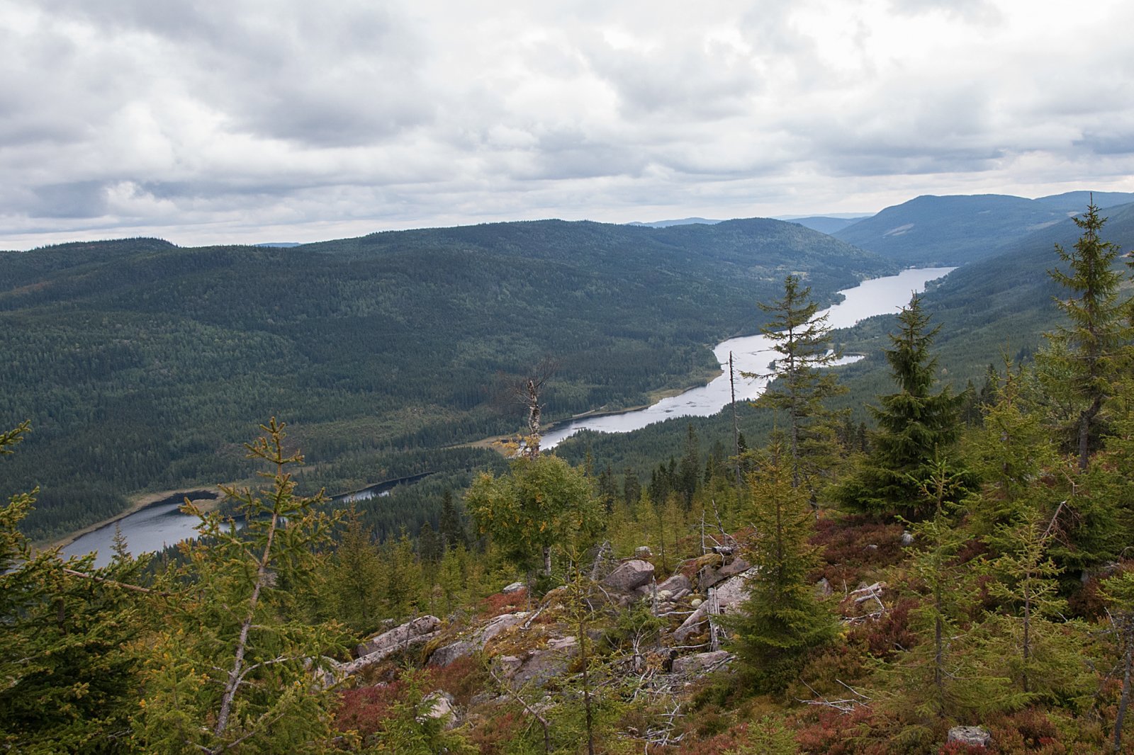 Utsikt mot Høversjøen