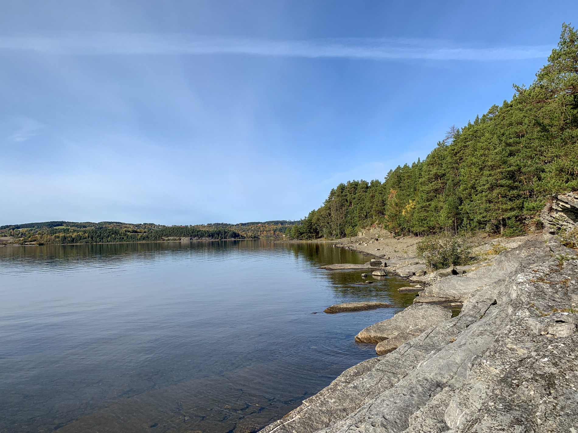 Utsikt mot Røyselandet