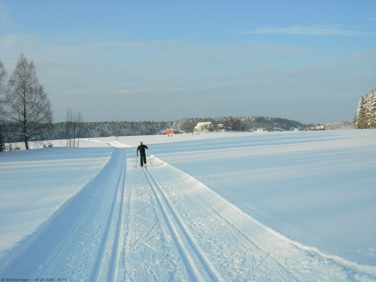 Utsikt mot Rud gård
