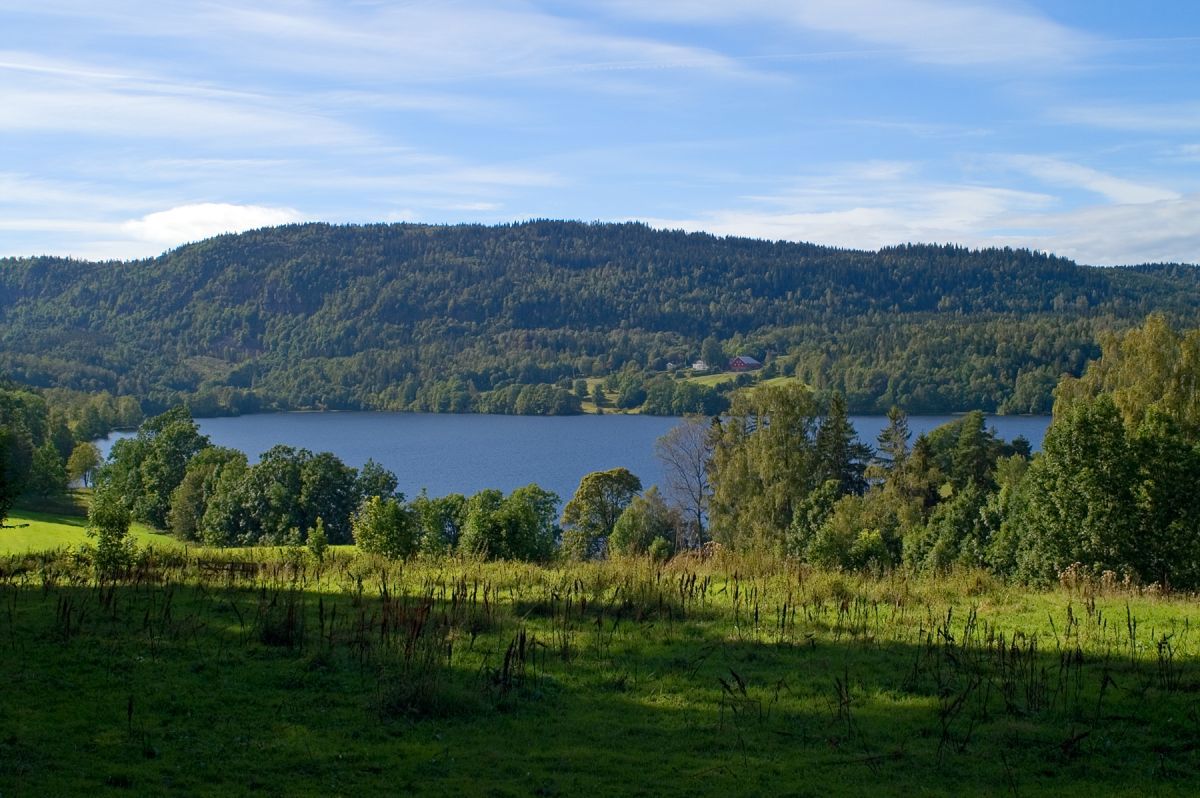 Utsikt mot Semsvannet