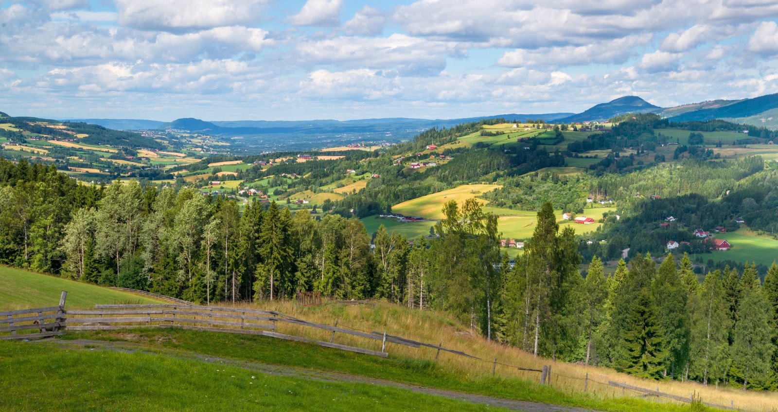 Utsikt over Hadeland