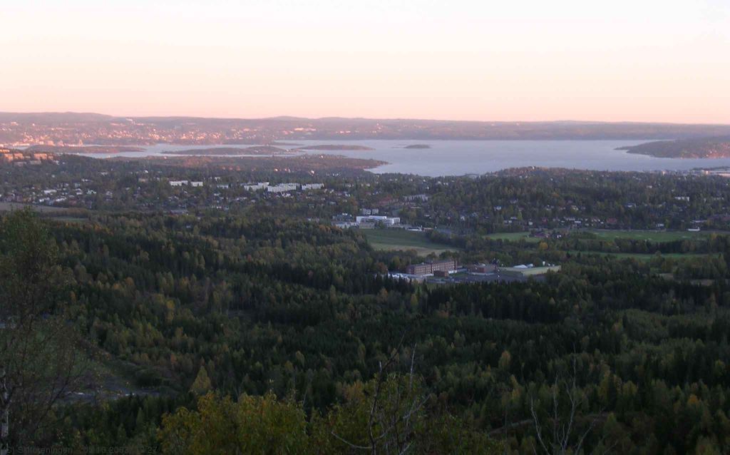 Utsikt sydover fra Skuta
