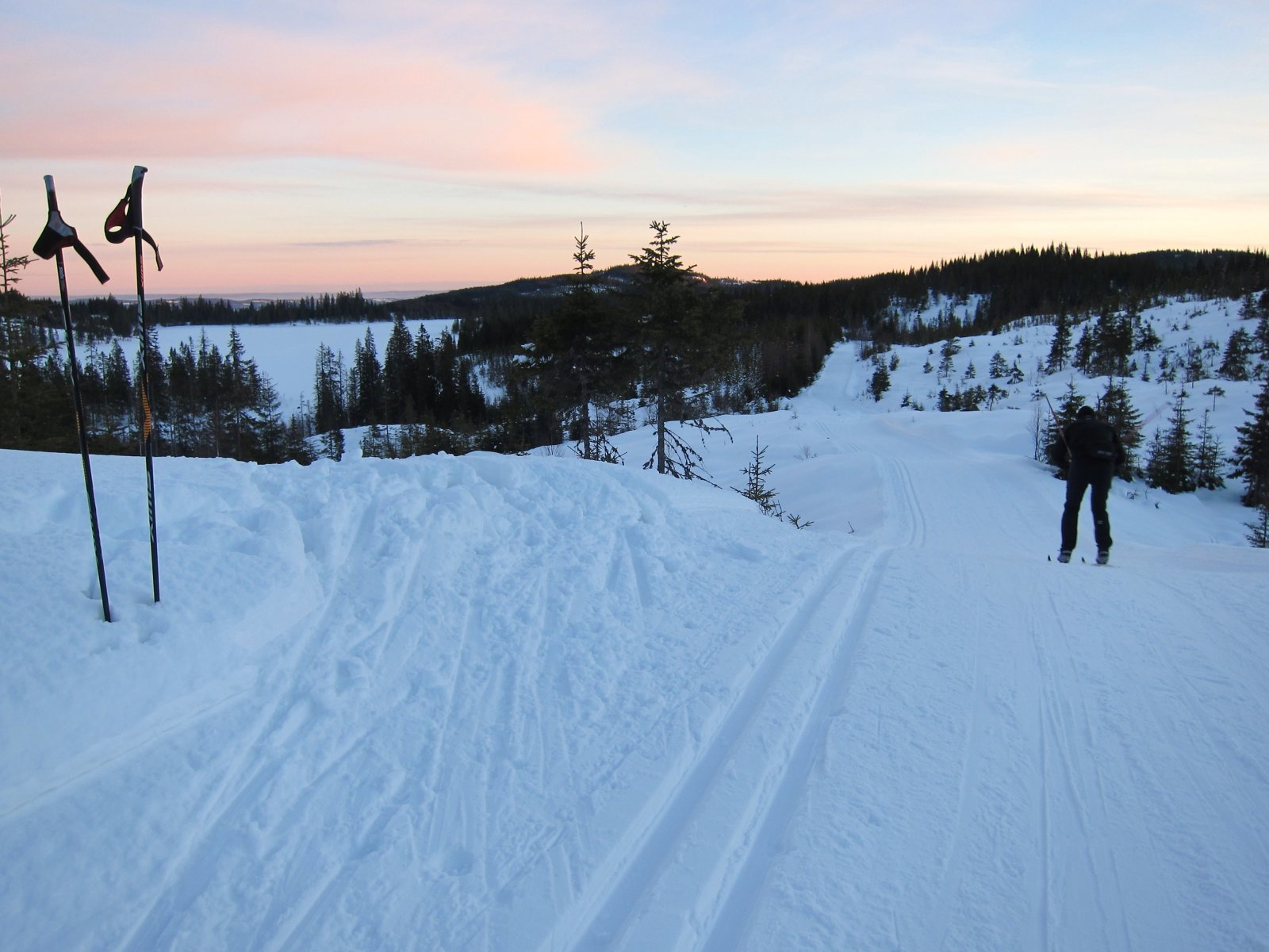 Utsikt ved Honsjøen