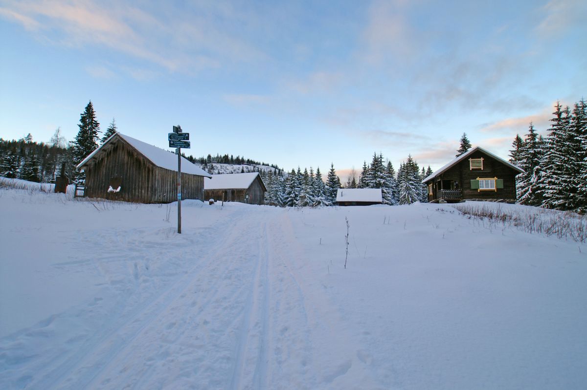 Vakker vinter ved Vensåsseter