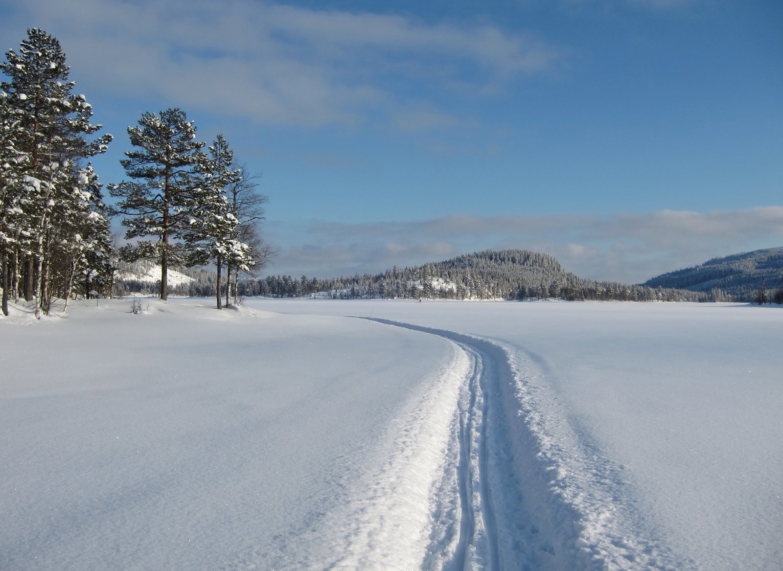 Vakkert over Vesleflåtan